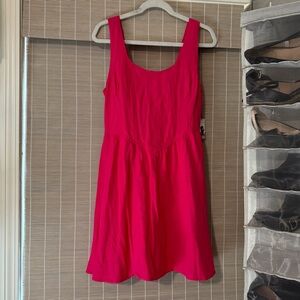 Sincerely Julie Corset Seamed Mini Dress Pink XL